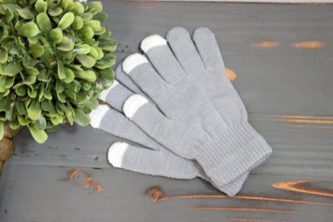 Kids Warm Touch Screen Gloves Many Colors