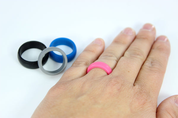 Unisex Silicone Ring - 4 Colors!