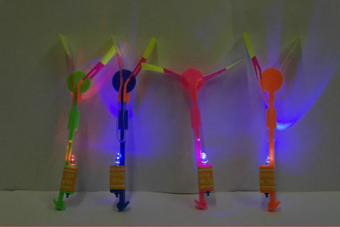 LED Light Up Toy Helicopter - Set Of 5!-2 Girls 1 Shop 