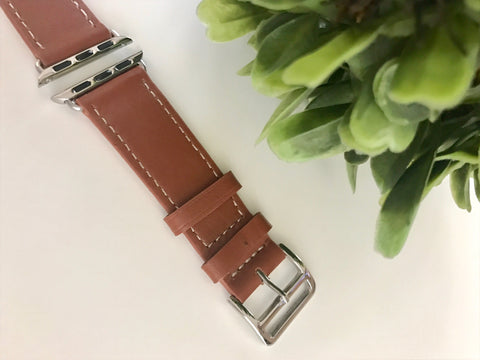Luxury Genuine Leather Band For Apple Watch-2 Girls 1 Shop 