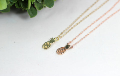 Pineapple Necklace Set