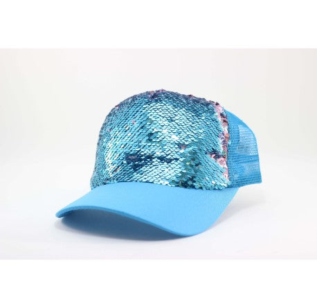 Mermaid Sequin Trucker Hat