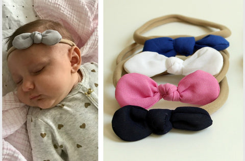 Infant Soft Bow Headband